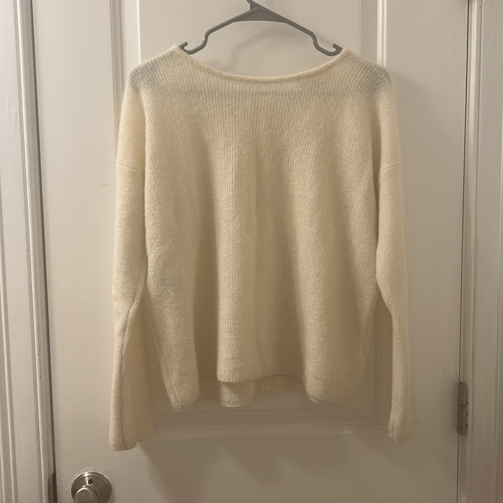 Sezane Gaspard Cardigan Ecru - Size S - Picture 9 of 9